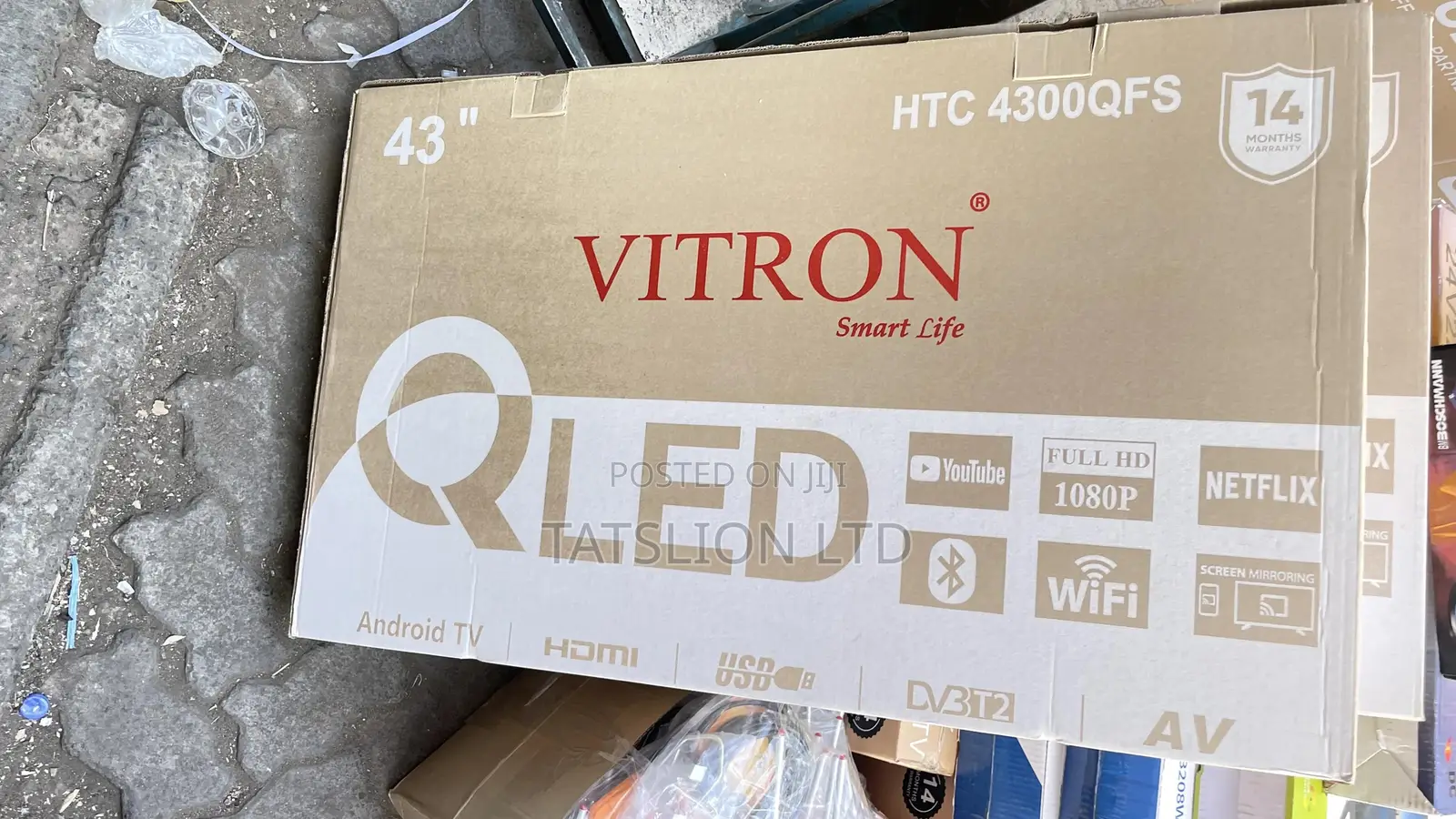 Vitron 43‐Inch Qled Tv