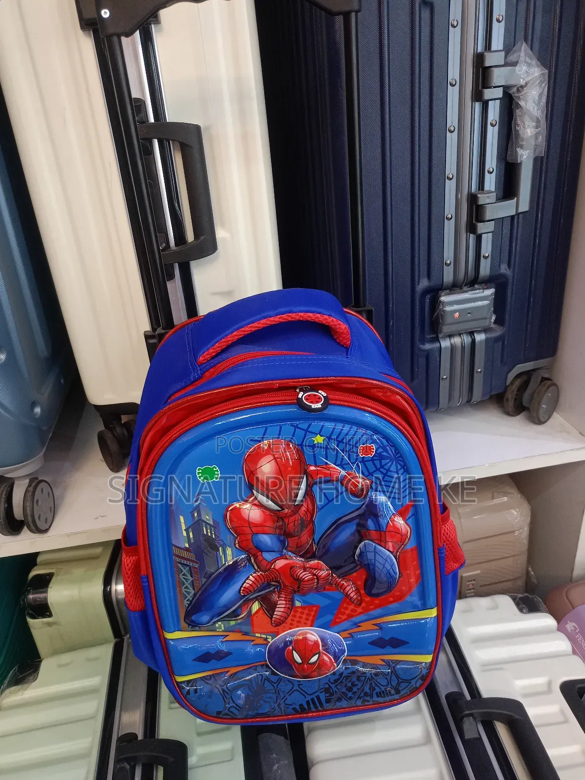 Spiderman School Trolley Bag