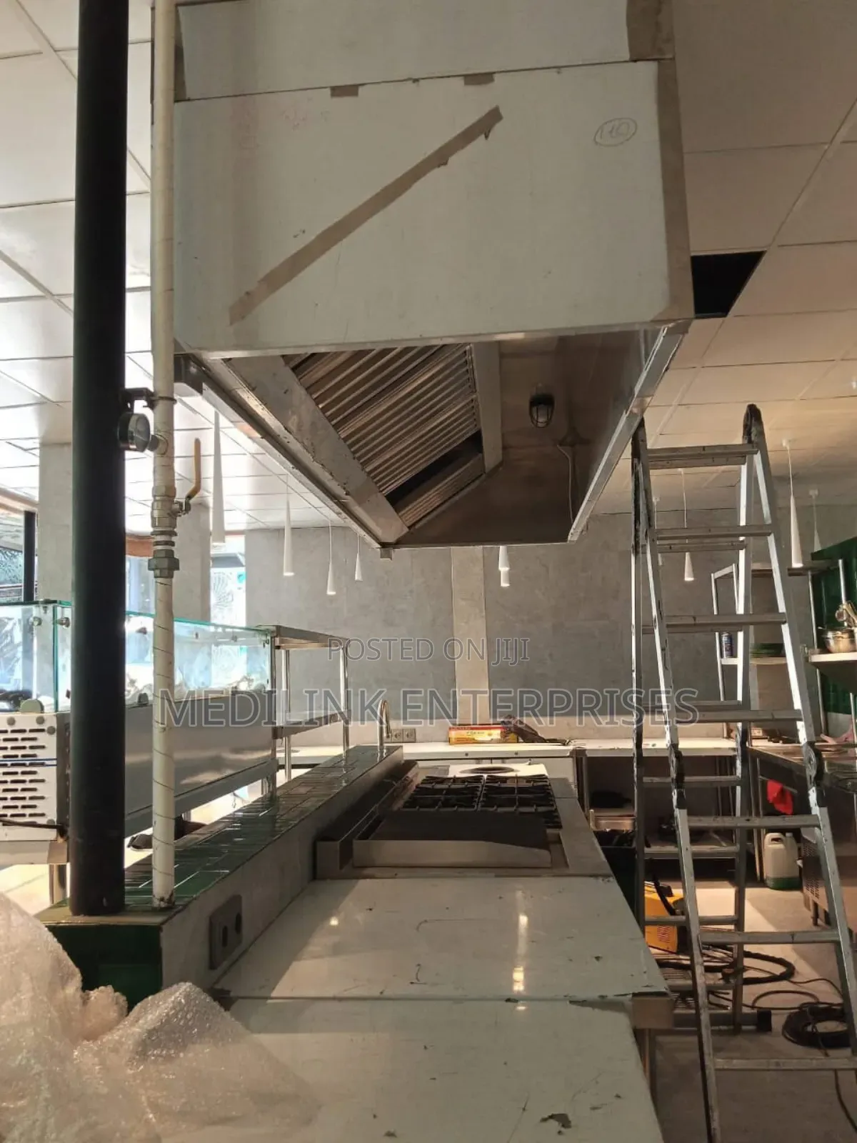 Stainless Kitchen Hood and Installation 5ft