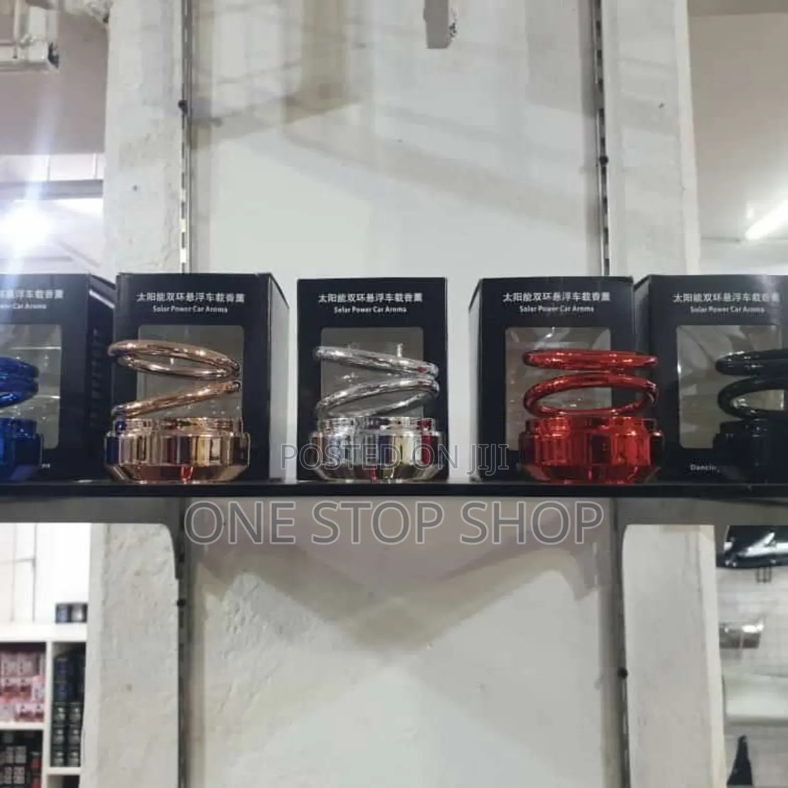 Ring Shaped Dashboard Car Solar Powered Air Freshener