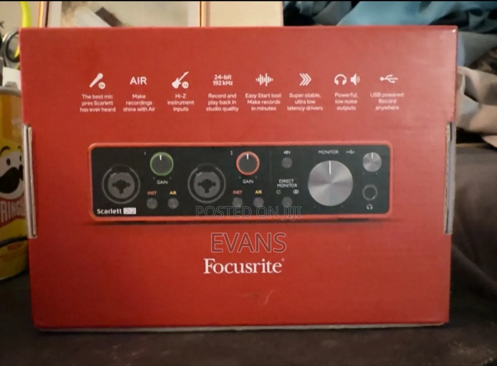 Focusrite Scarlett 2i2 3rd Generation Audio Interface
