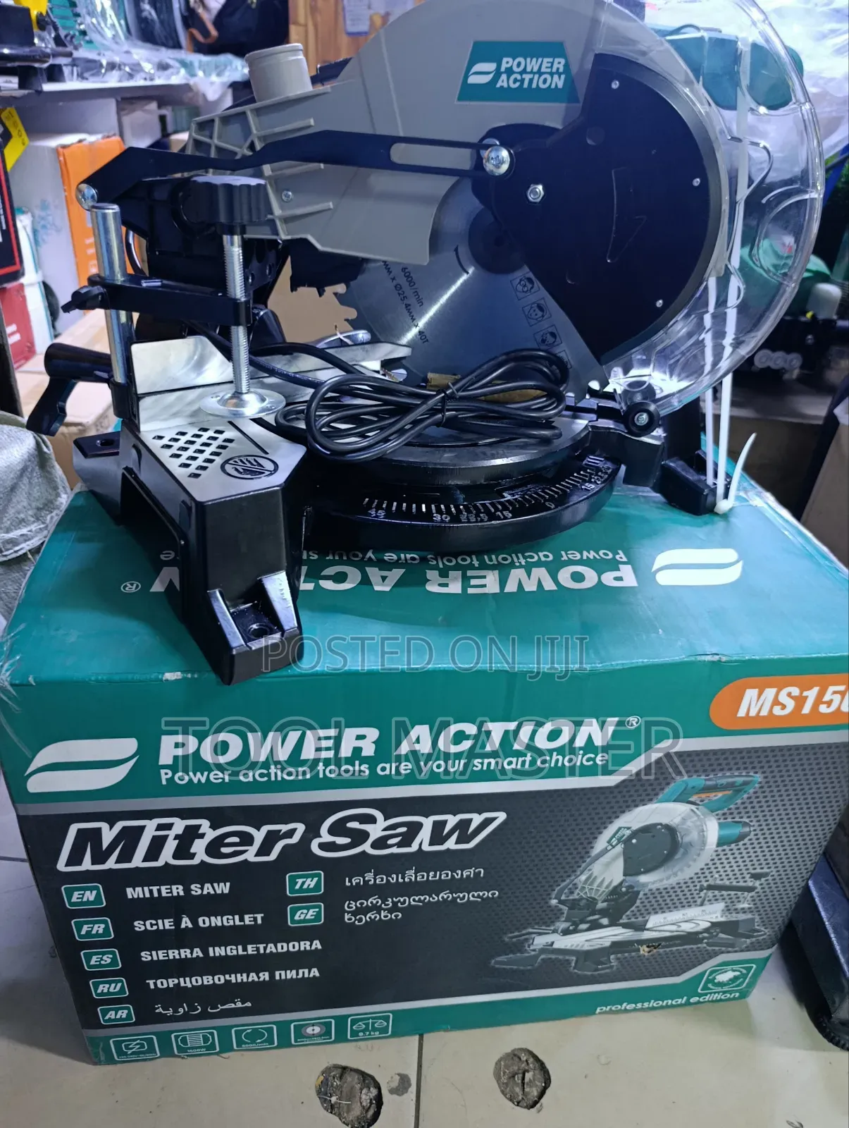 Power Action Quality Mitre Saw/ Affordable 1500watts Mitre Saw