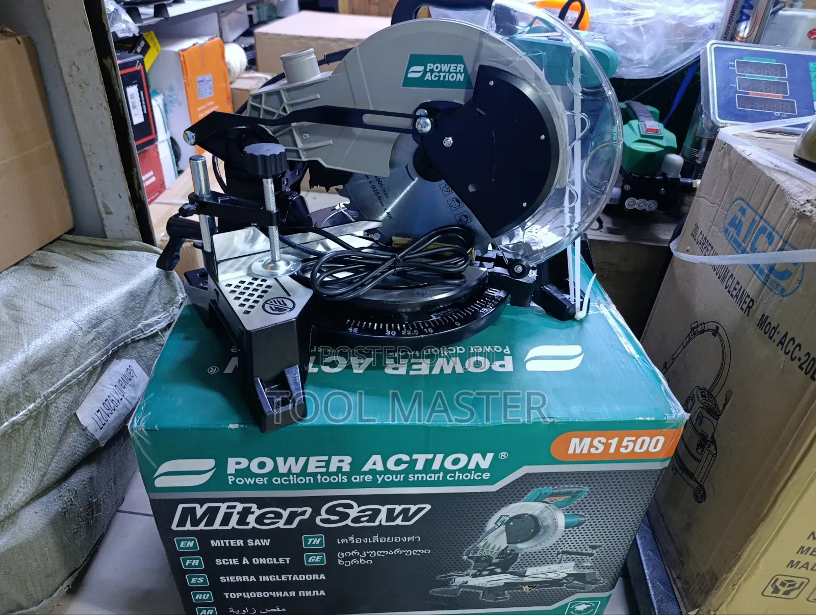 Power Action Quality Mitre Saw/ Affordable 1500watts Mitre Saw