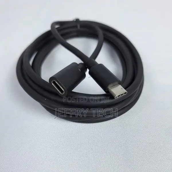 Type Male C to Type C Female Extender Cable Length 5m, Fast Charge, Di