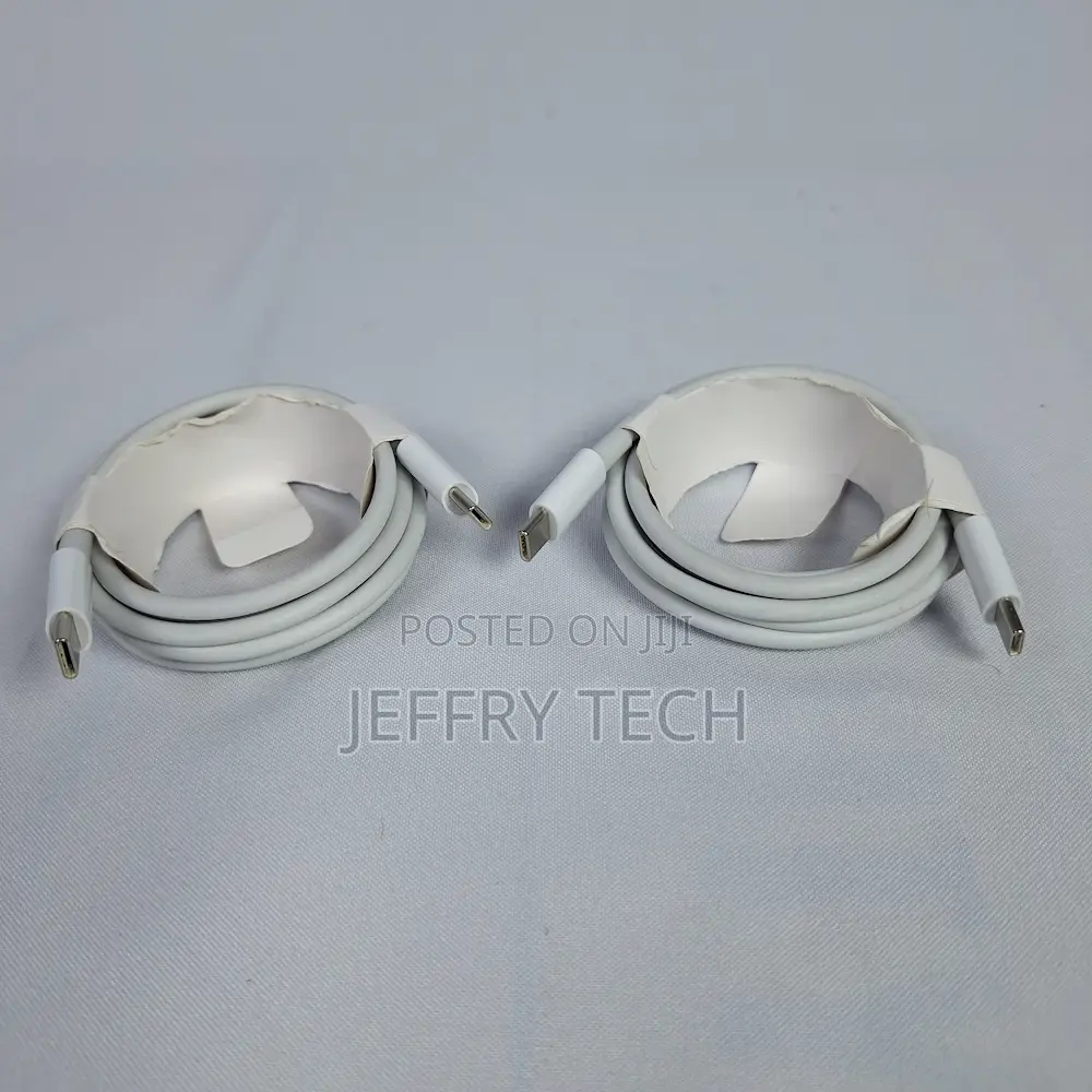 Type C to Type C Cable Length 2m for Charge and Data Color White