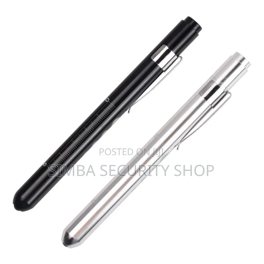 Led Medical Pen Torch With Batteries Pupil Gauge Doctor Nurse Light