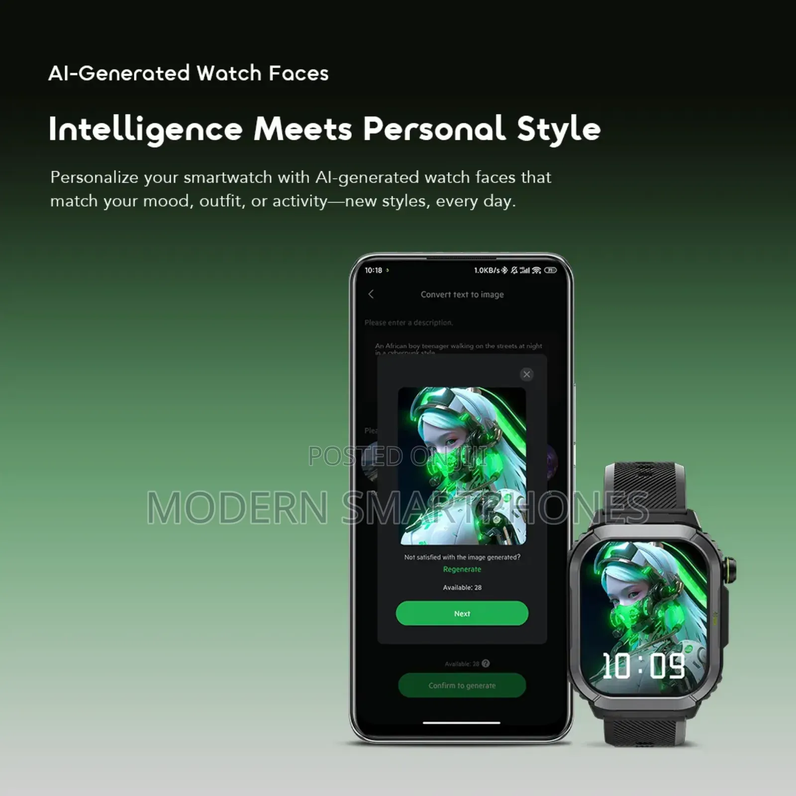Oraimo Watch Lumos N 2.01'' Hd Display Ip68 Smart Watch