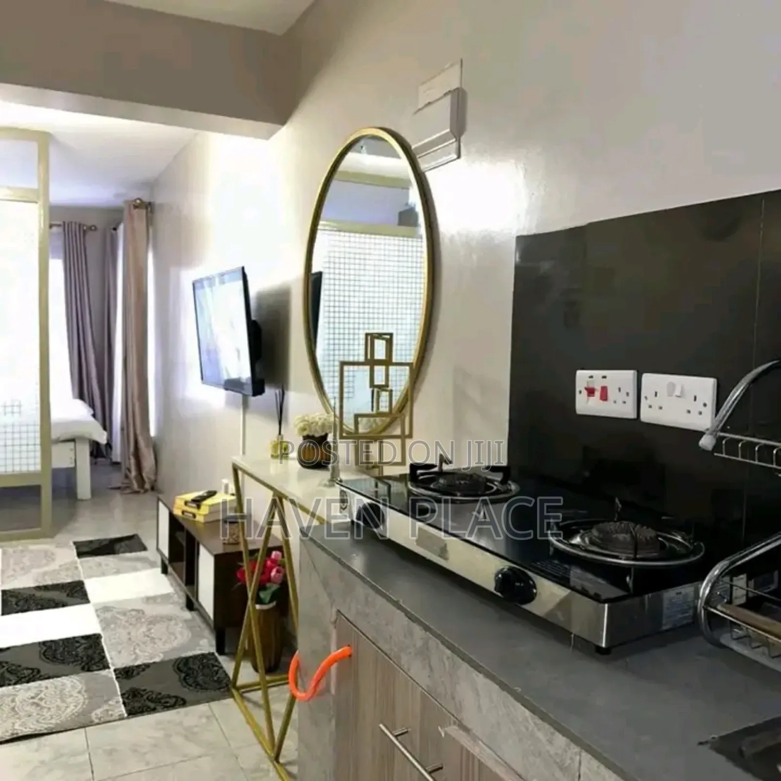 Airbnb,Bypass Kamakis Fully Furnished Studio 1 Bedroom