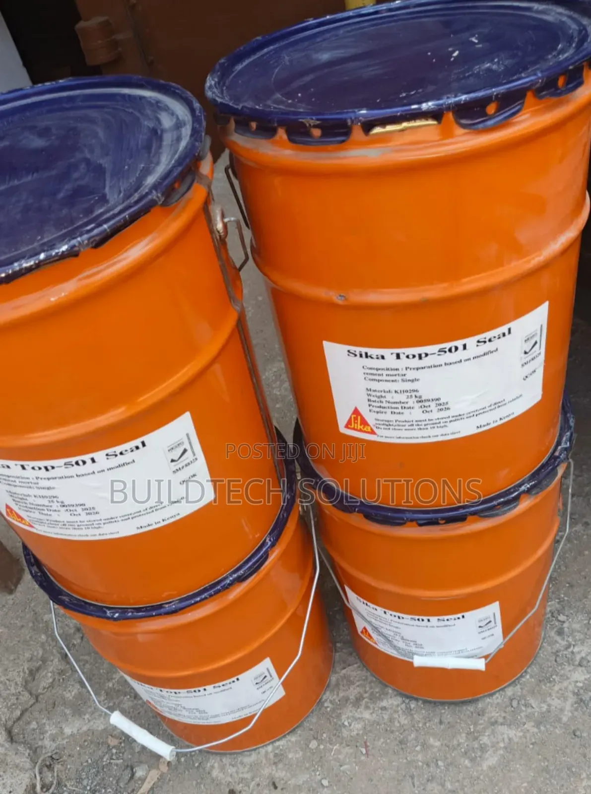 25kgs Masterseal 501/ Sikatop 501