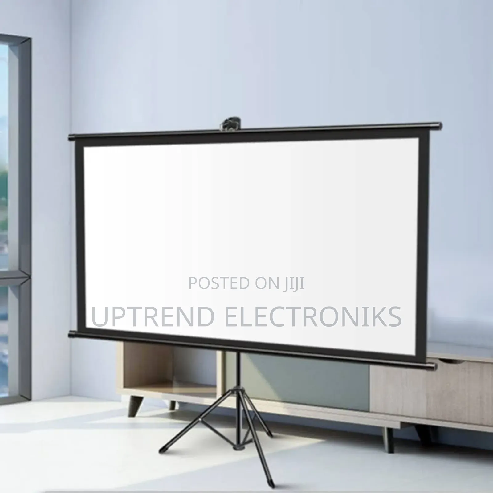 180×180cm Tripod Projector Screen —Brighter Perfect for Any Event