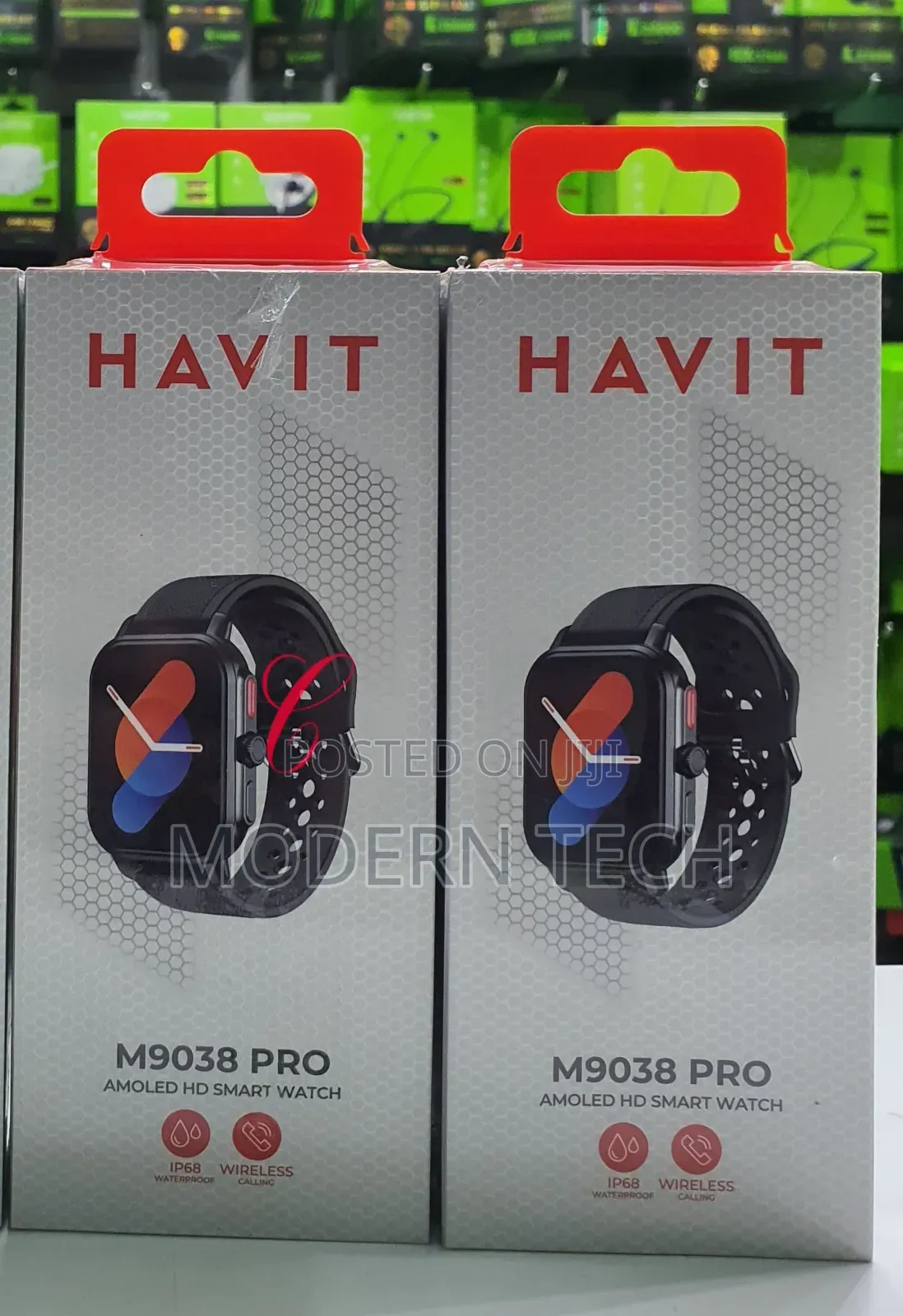 Havit M9038 Pro *Amoled* Ip68 Waterproof Hd Smart Watch