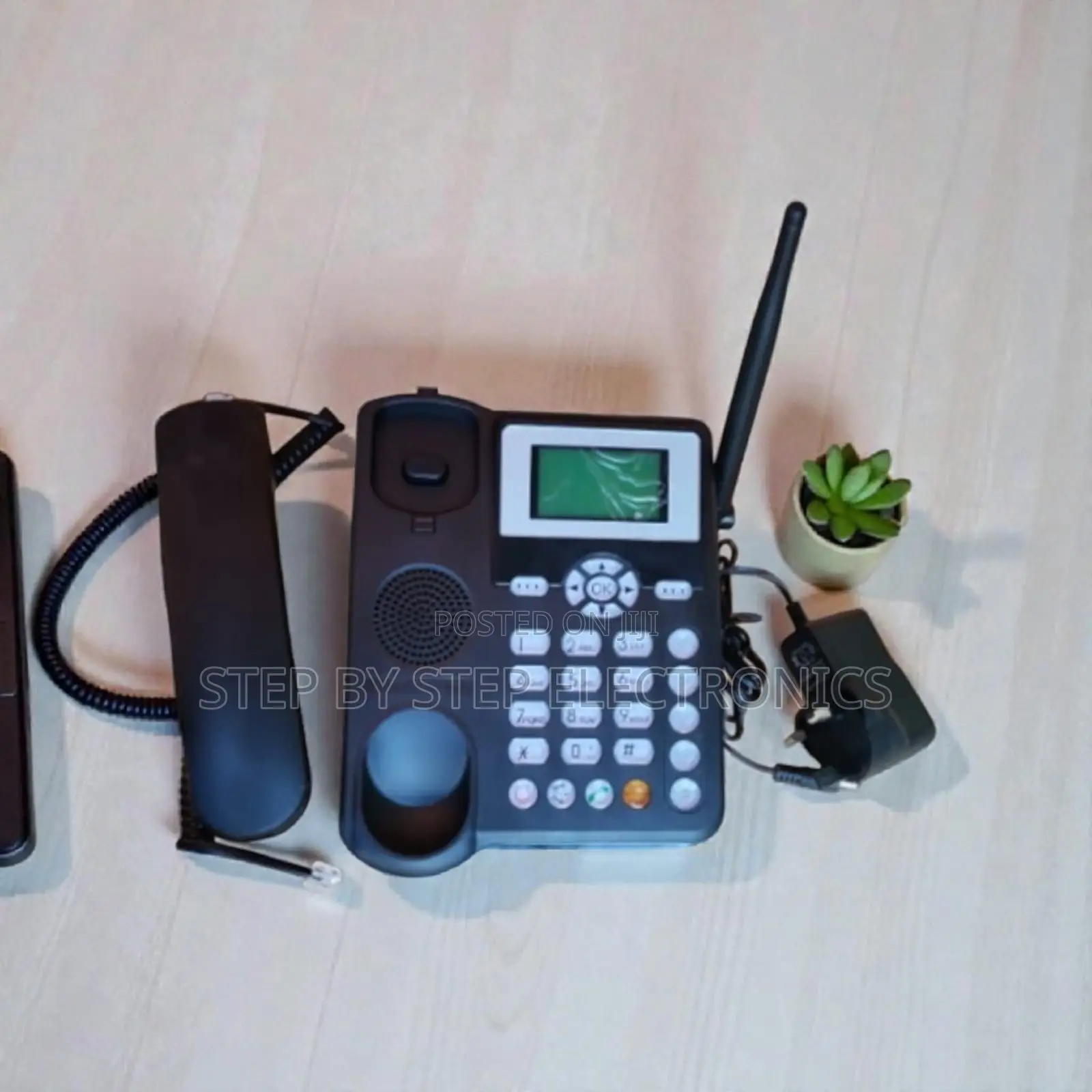 Black Huawei GSM Universal Wireless Desktop Phone With Sim Card Slot