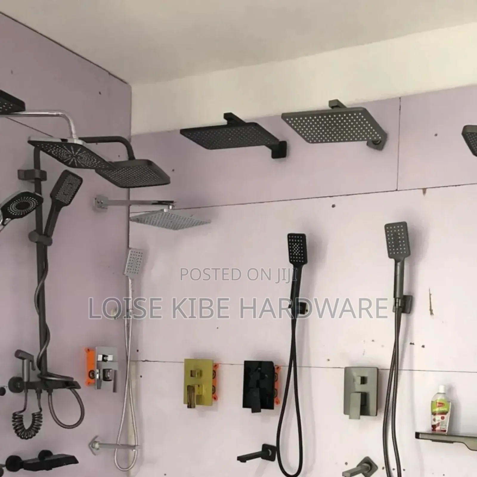 Shower Mixer With Concealed Mixer