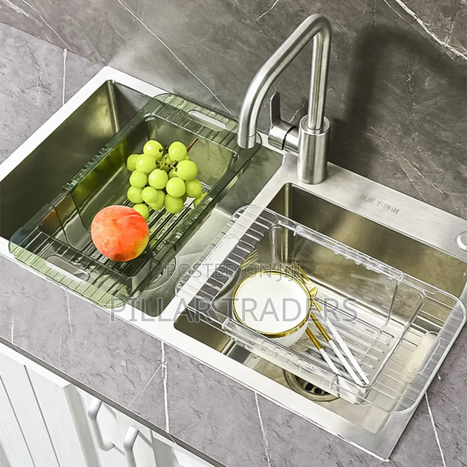 Over the Sink Drain Basket
