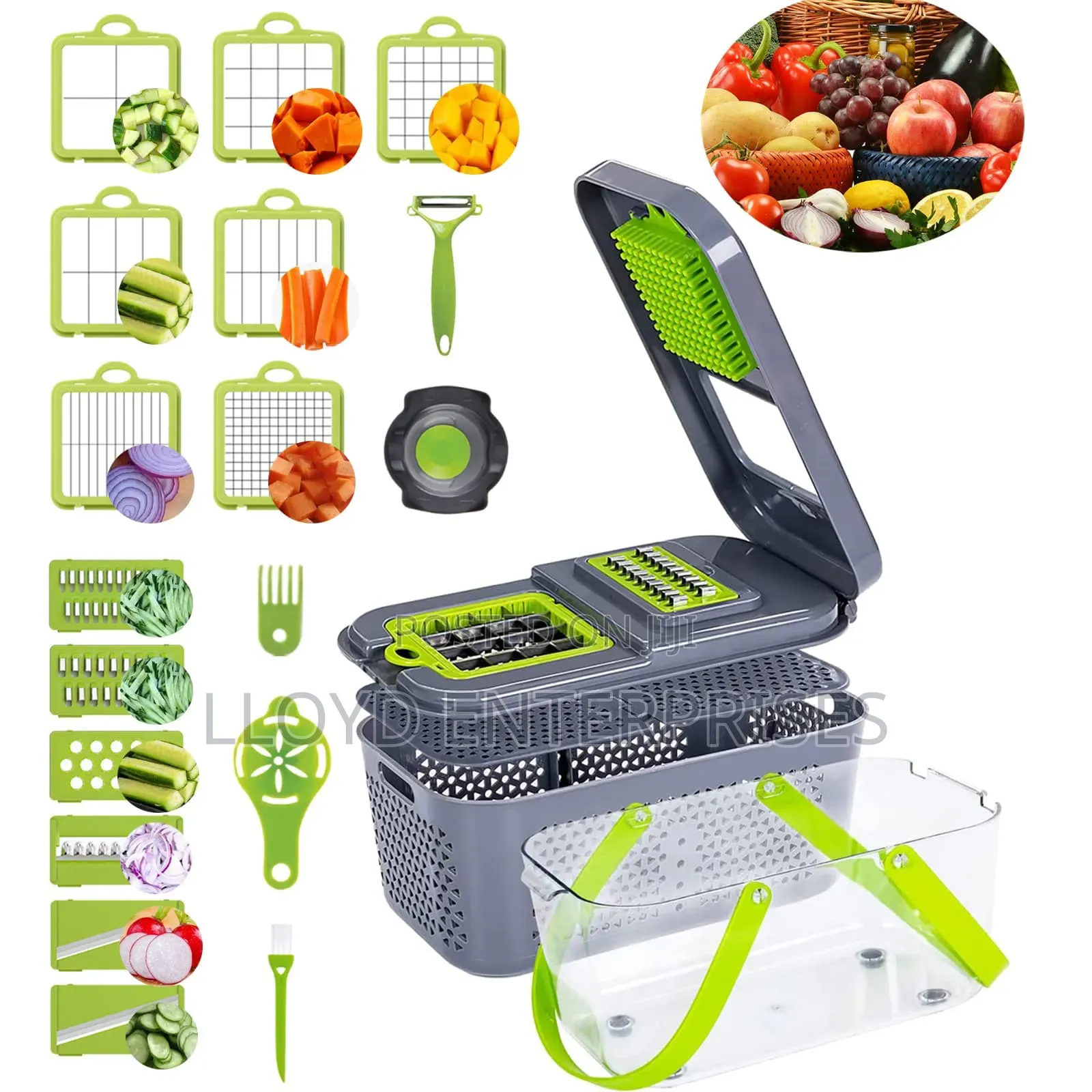 22pcs Veggies /Vegatable Cutter