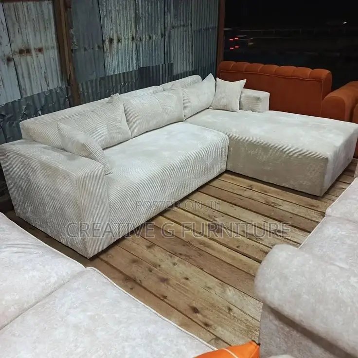 6 Seater L Sofa Set