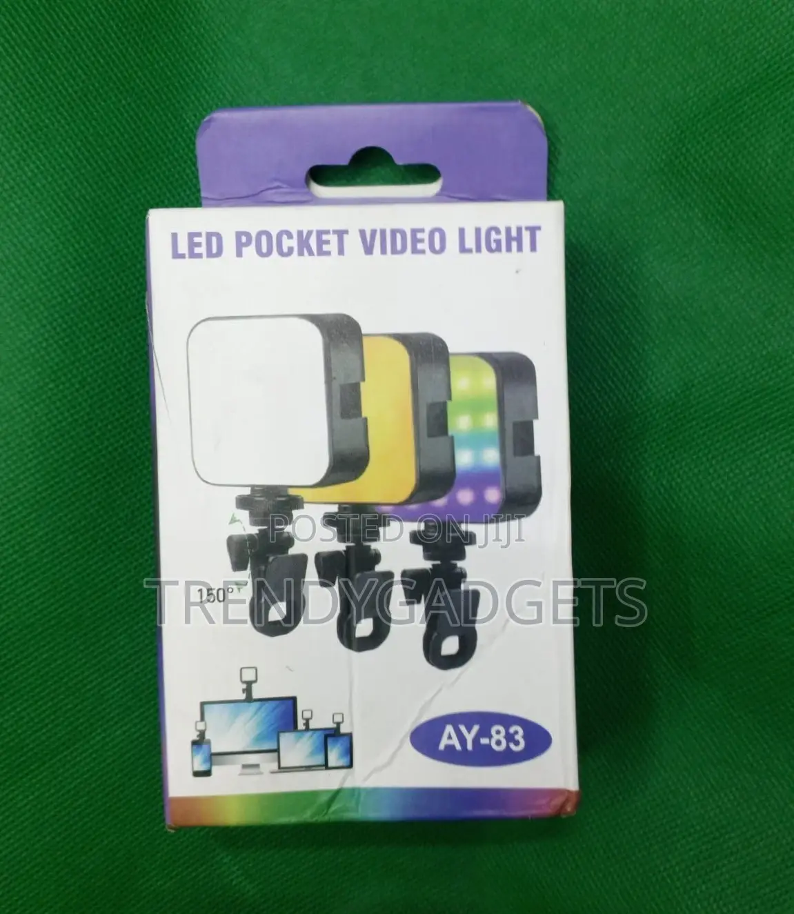 Ay-83 Usb-C RGB Led Video Light for Streaming Content Creation