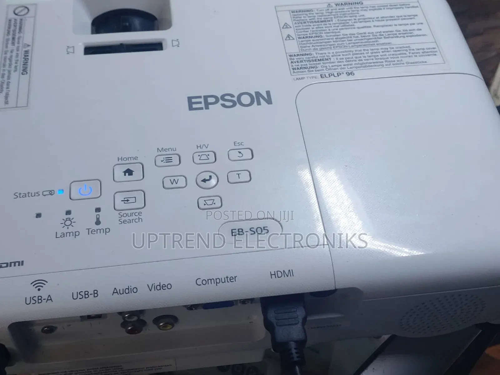 Epson Eb-S05 Projector – Bright, Crisp, Colorful!
