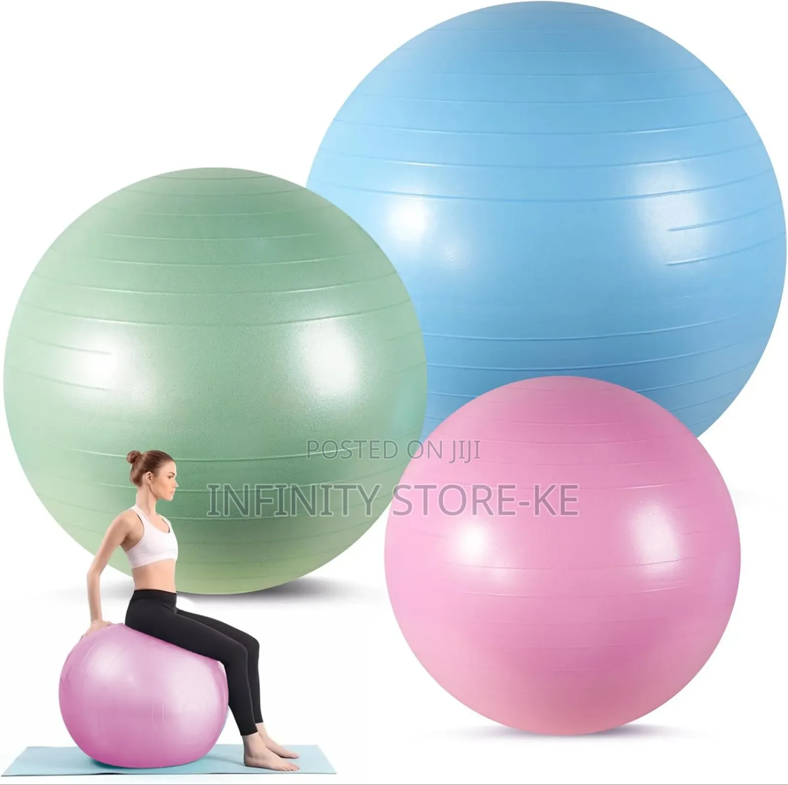 Anti Burst Yoga/ Fitness Ball 85 Cm