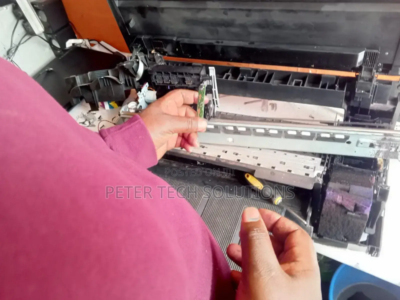 Hp Officejet 7500a Wide Format Repair Service Maintenance