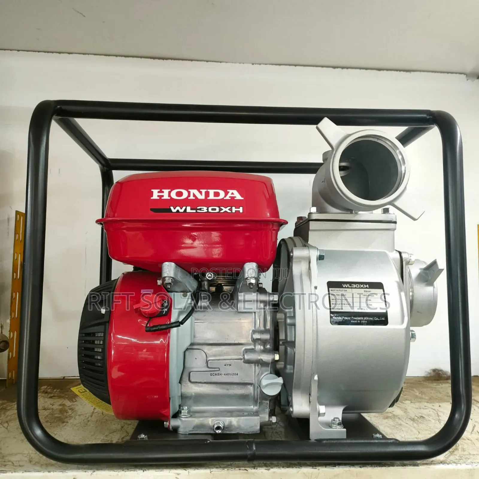 3" Honda Wl30xh Commercial Petrol Engine Water Pump 160gp Agriculture