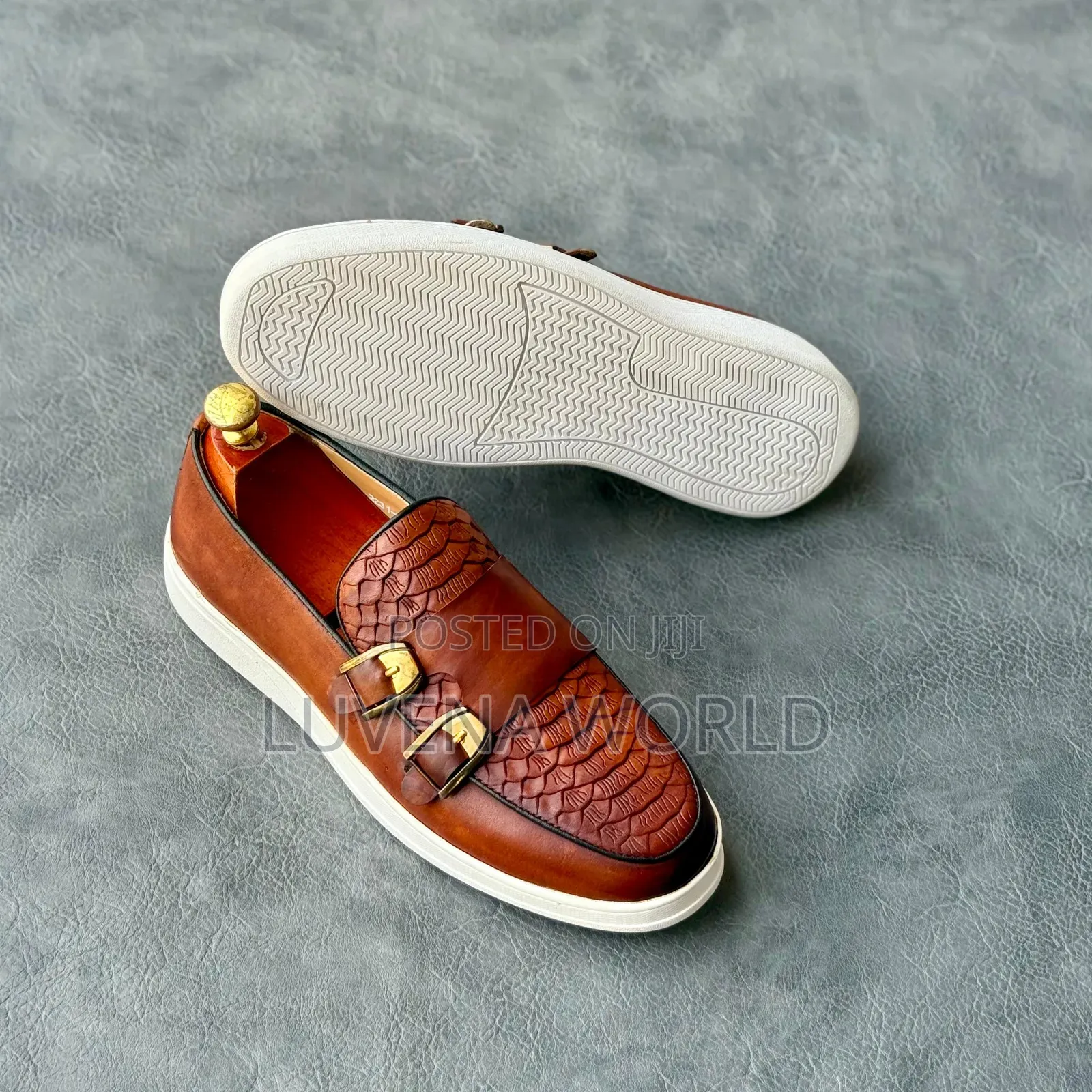 Double Monk Slipons