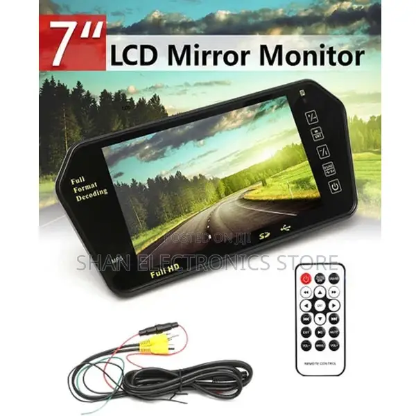 7 Inch Full Hd Touch Screen Reverse Camera, 1080p