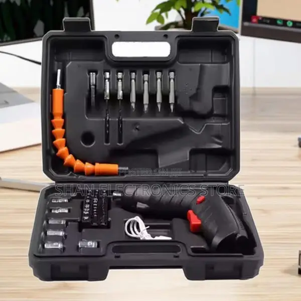 48pcs Rechargeable Multifunctional Electric Screwdriver Drill Tool