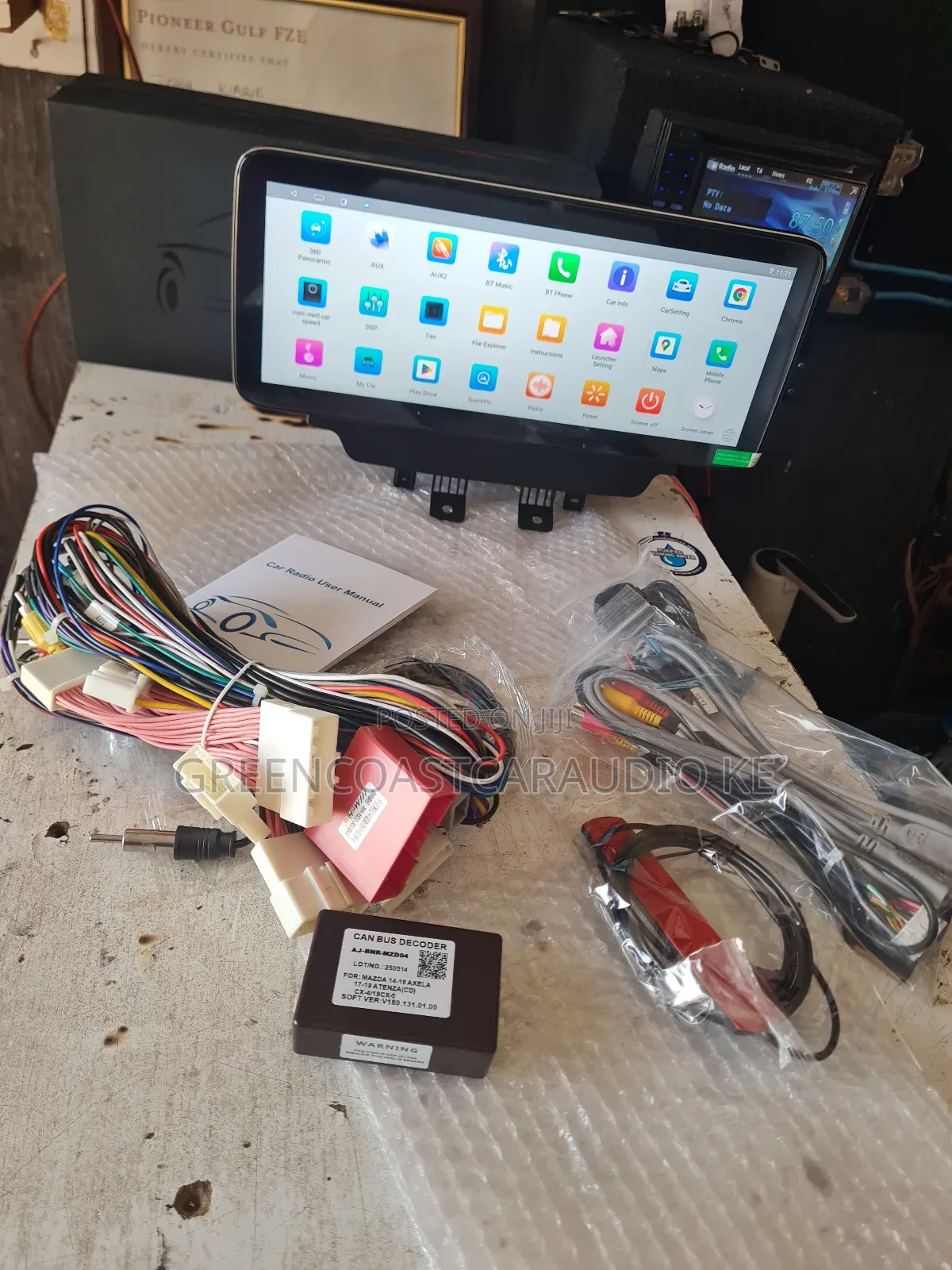 Mazda Demio or Cx3 2015-2022 12.3 Inches Aftermarket Android Radio