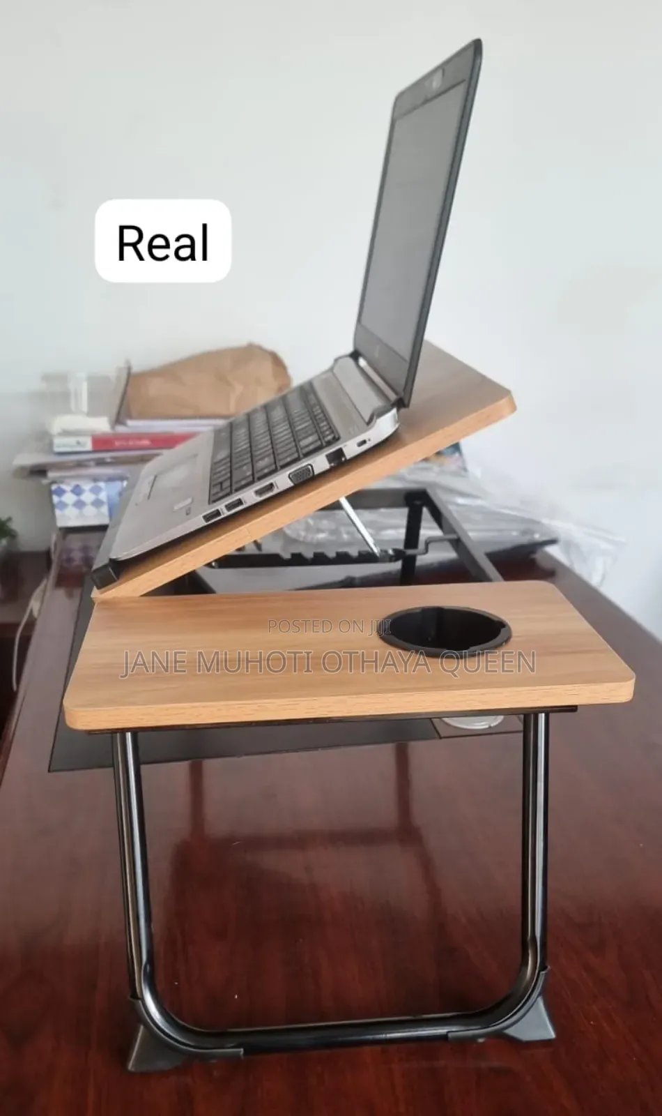 Adjustable Angle Foldable Study Table or Laptop