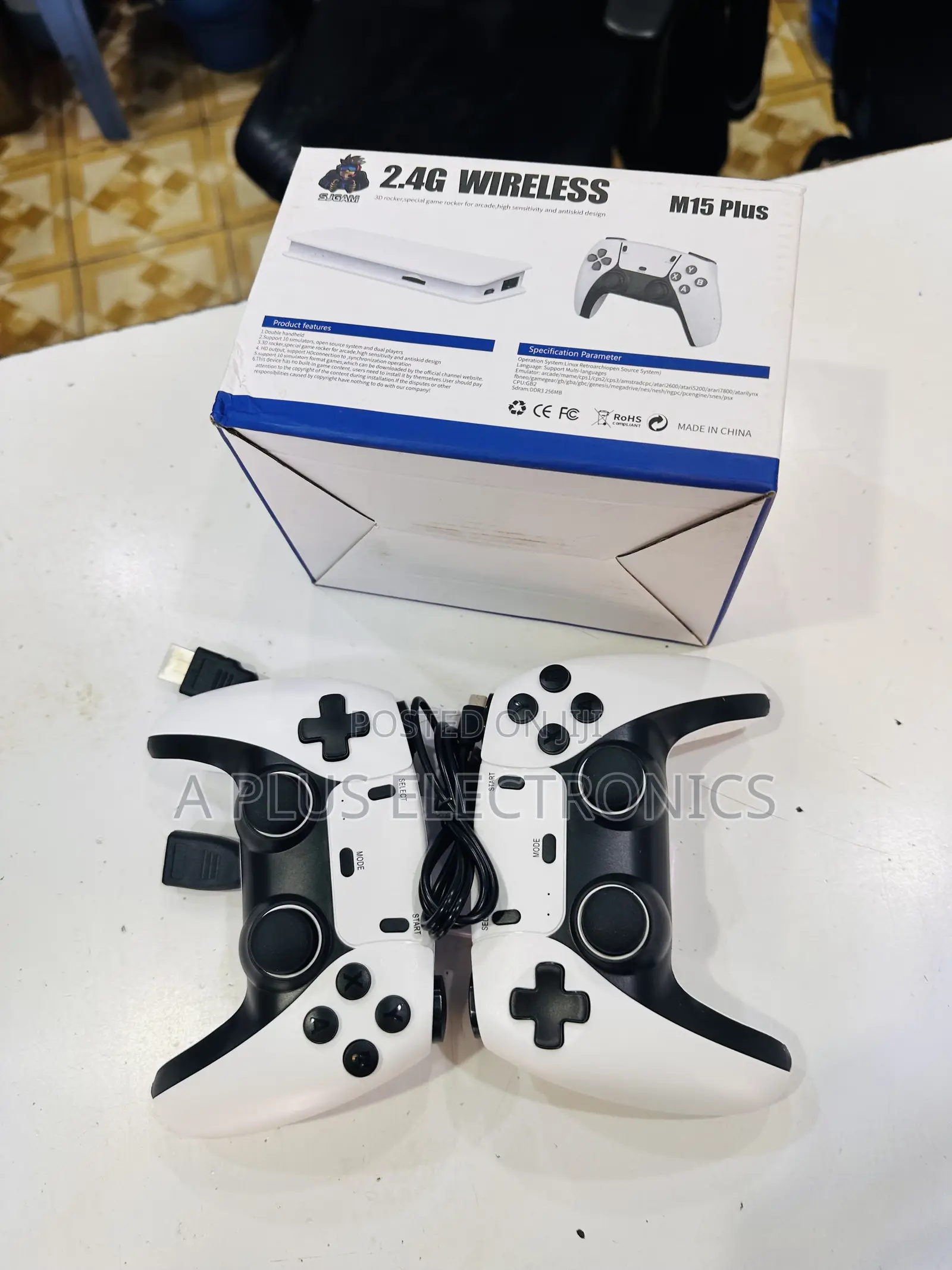 M15 Gamestick With Dual Wireless Pads – Retro Gaming Hub