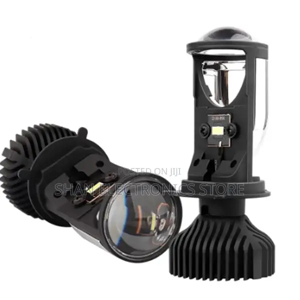 Y1 Max White Flat Lighting Mini Lens H4 Led Projector Headlight