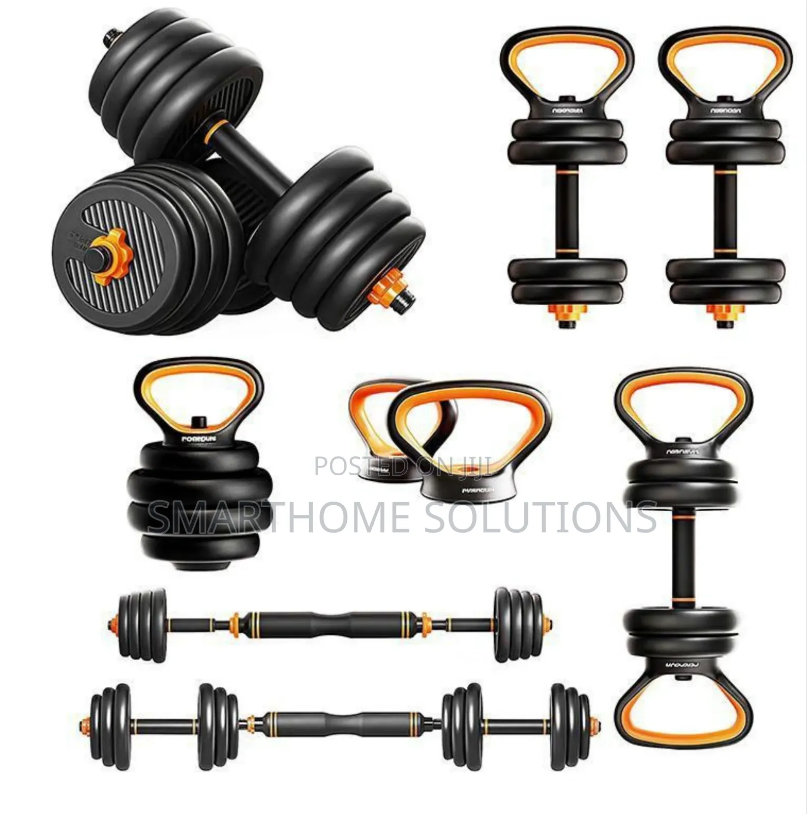 50 Kgs 6 In 1 Dumbbell/Kettlebell