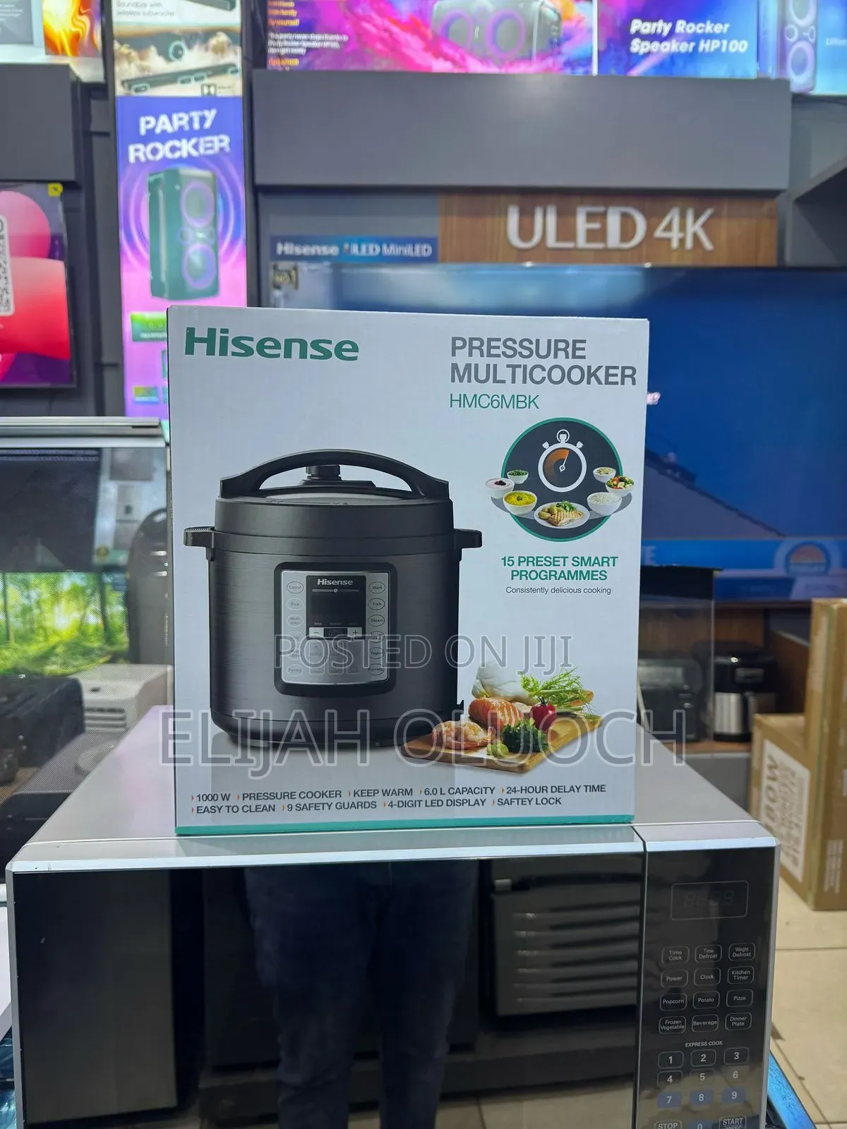 6ltrs Hisense Electric Pressure Cooker