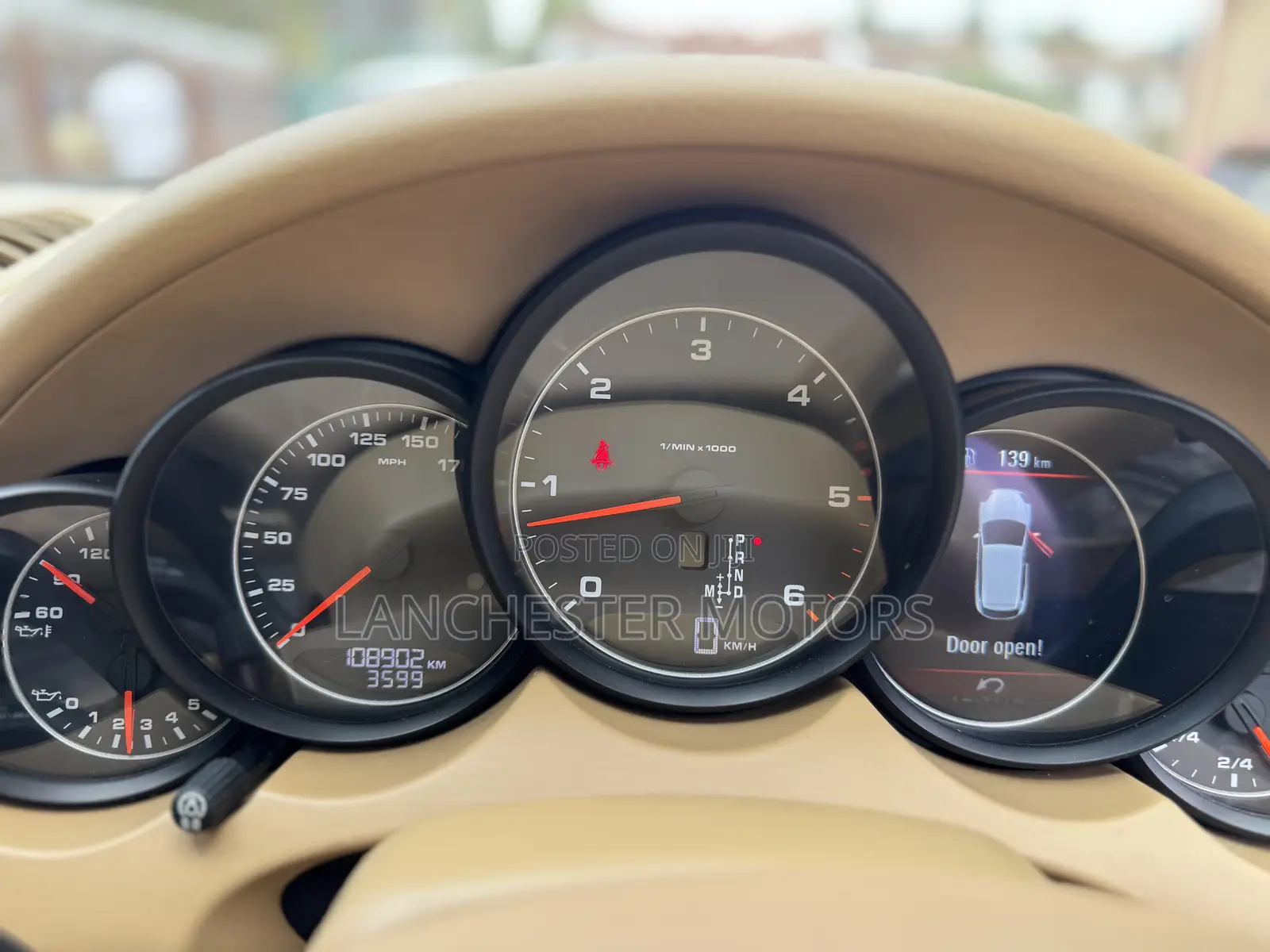 Porsche Cayenne 2014 Blue