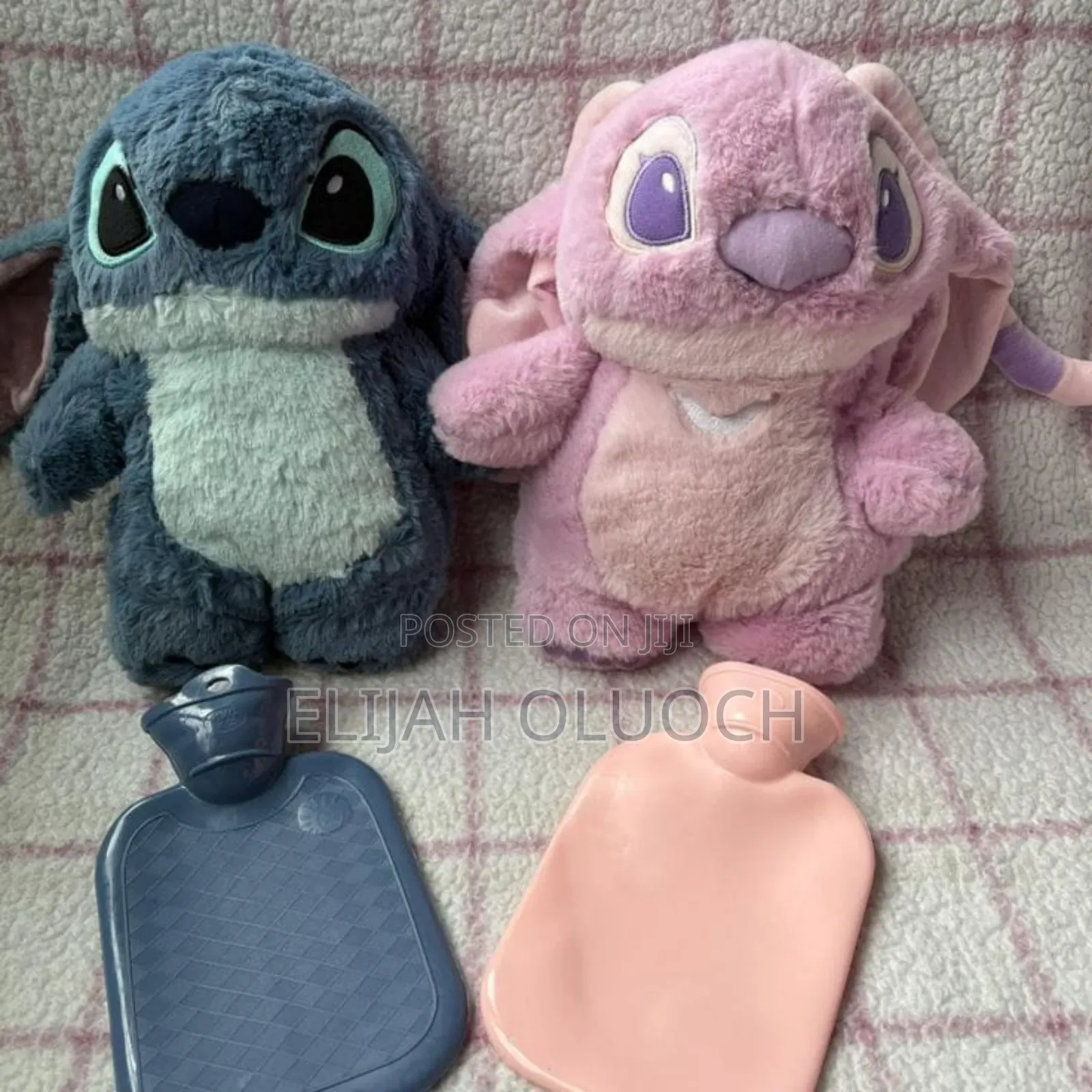 Disney Lilo Stitch Stuffed Hot Water Bottle for Pain Relief