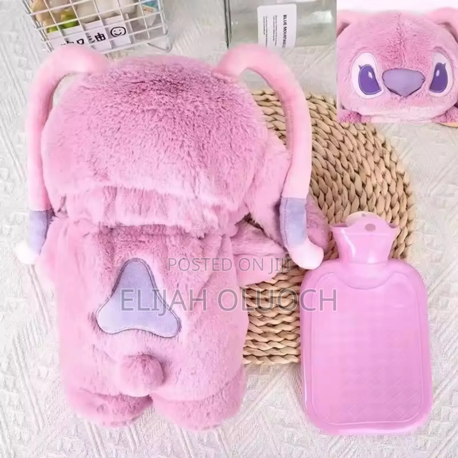Disney Lilo Stitch Stuffed Hot Water Bottle for Pain Relief
