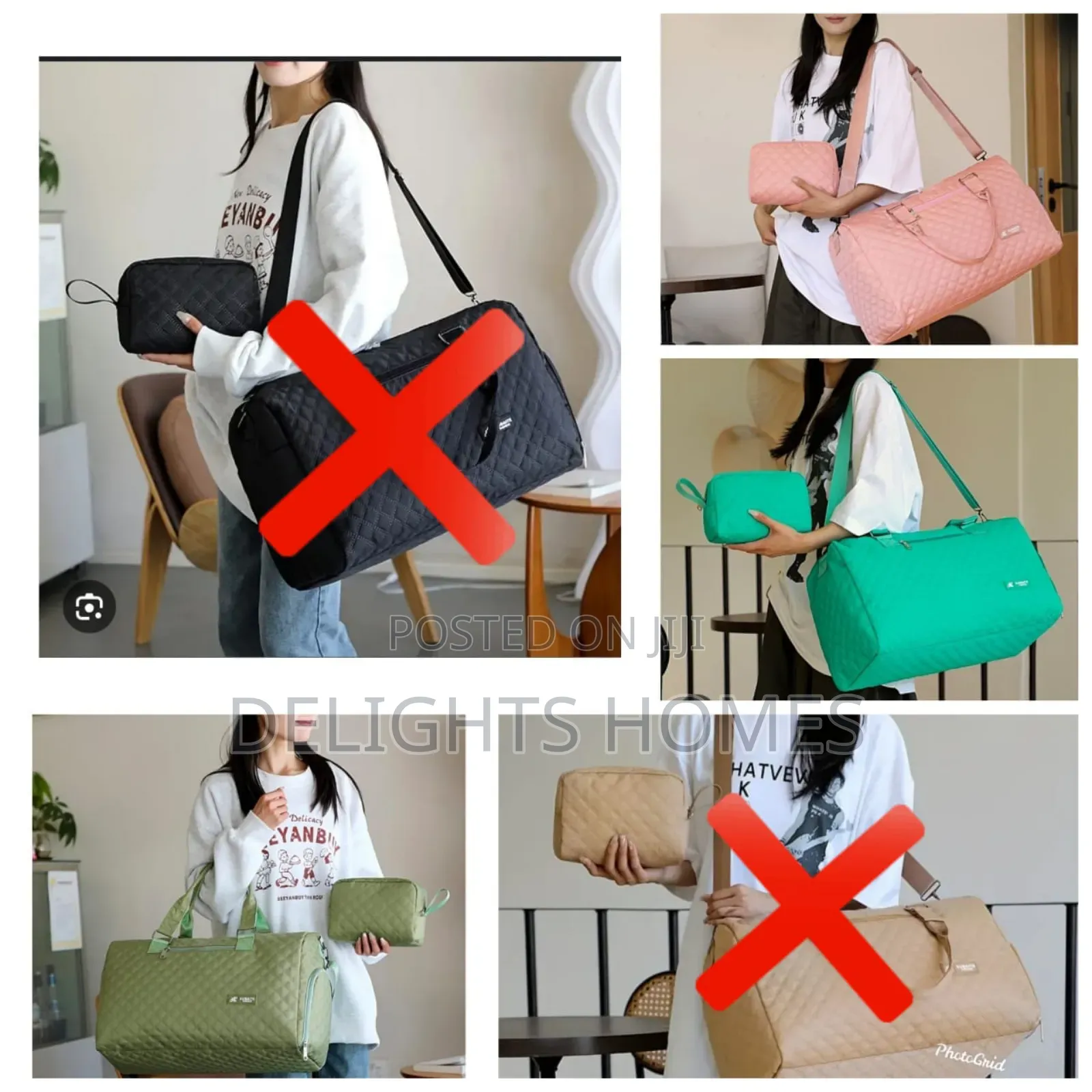 Large 2 in 1 Waterproof Capacity Duffle /Gym Bag