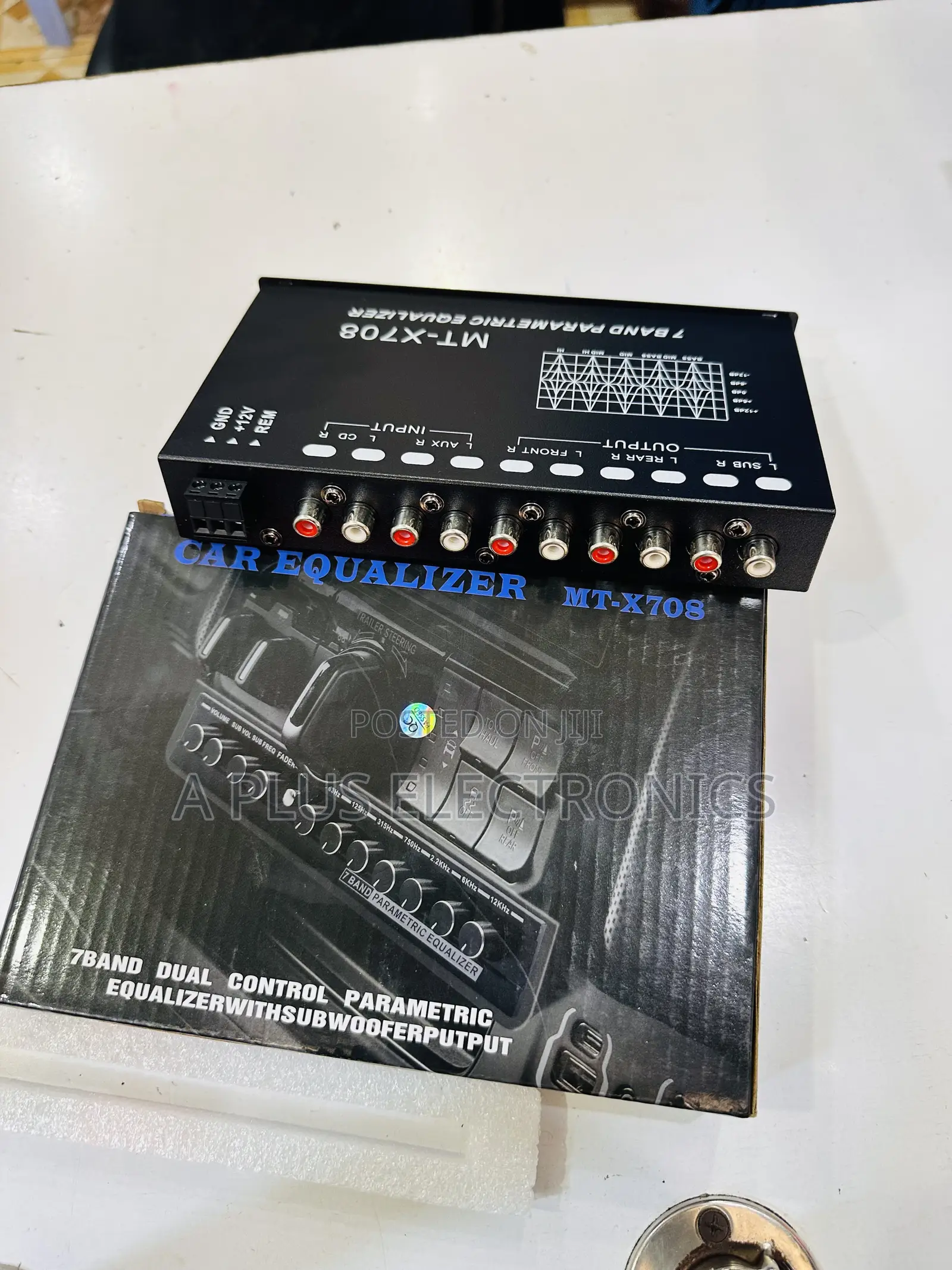 High-Performance X708 Car Equalizer – Crystal Clear Audio