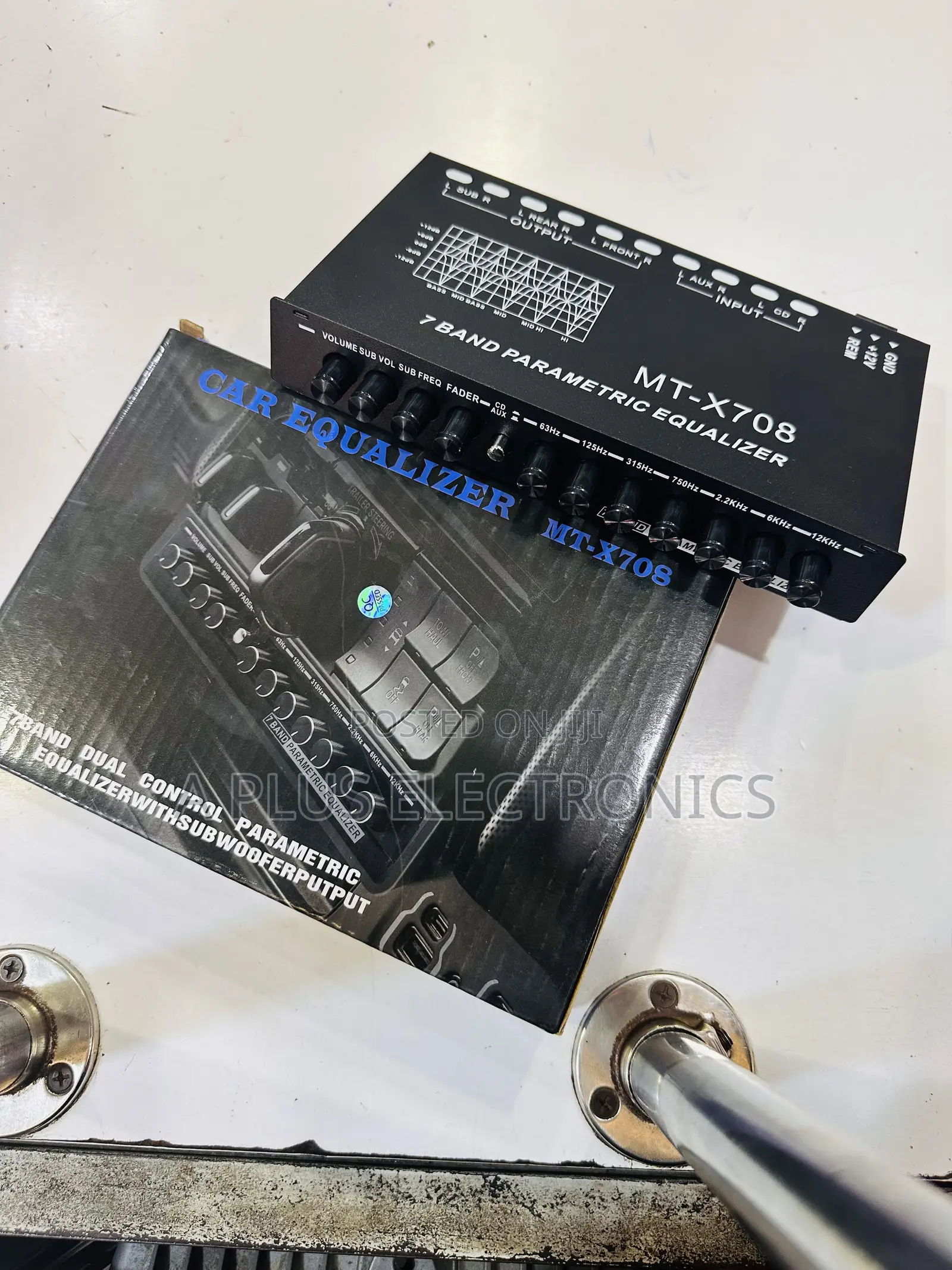 X708 Car Sound Equalizer – Improve Bass Clarity