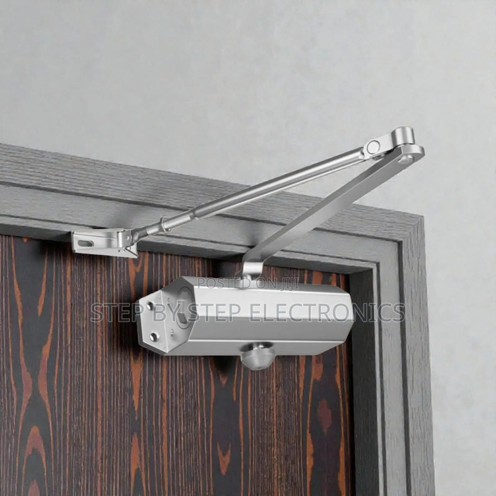 Durable Aluminum 25-45kg Door Closer Adjustable Strength Door Closer