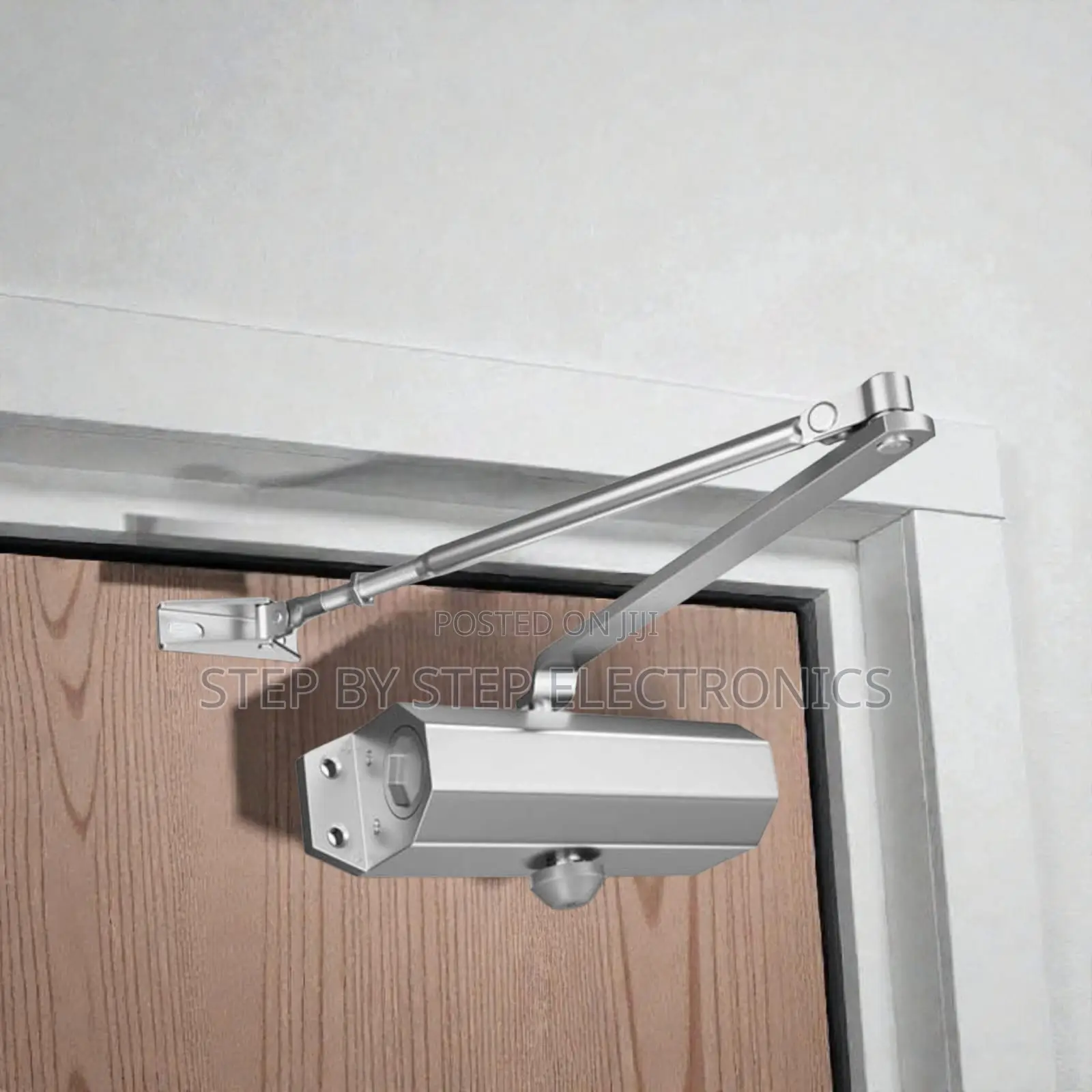 Adjustable Thread Aluminum Hydraulic Door Closer 25-45kg Door Closer