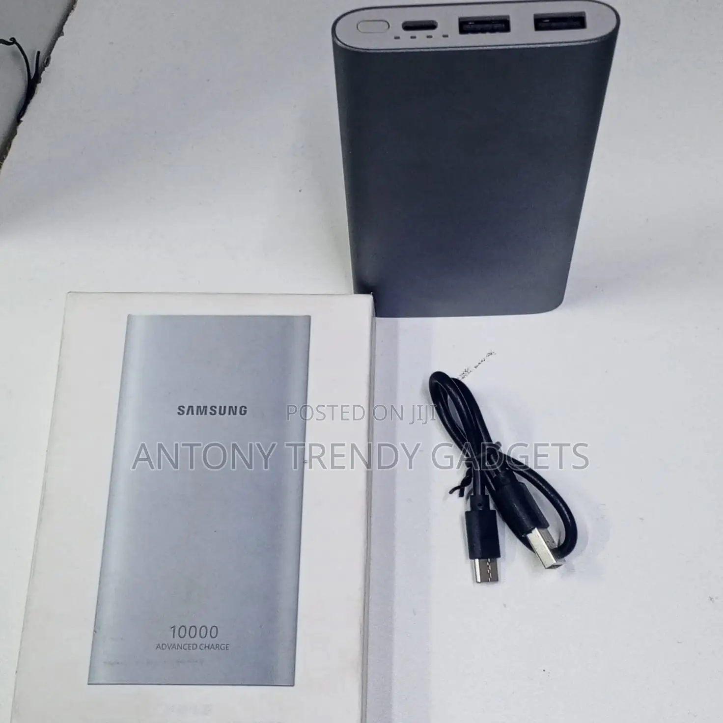 Samsung 10,000mah Fast Charge Power Bank With Usb-c & Usb-a