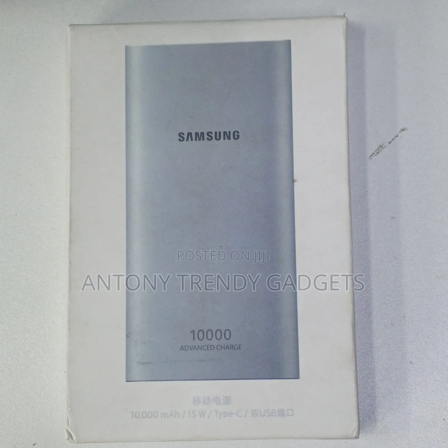 Samsung 10,000mah Fast Charge Power Bank With Usb-c & Usb-a