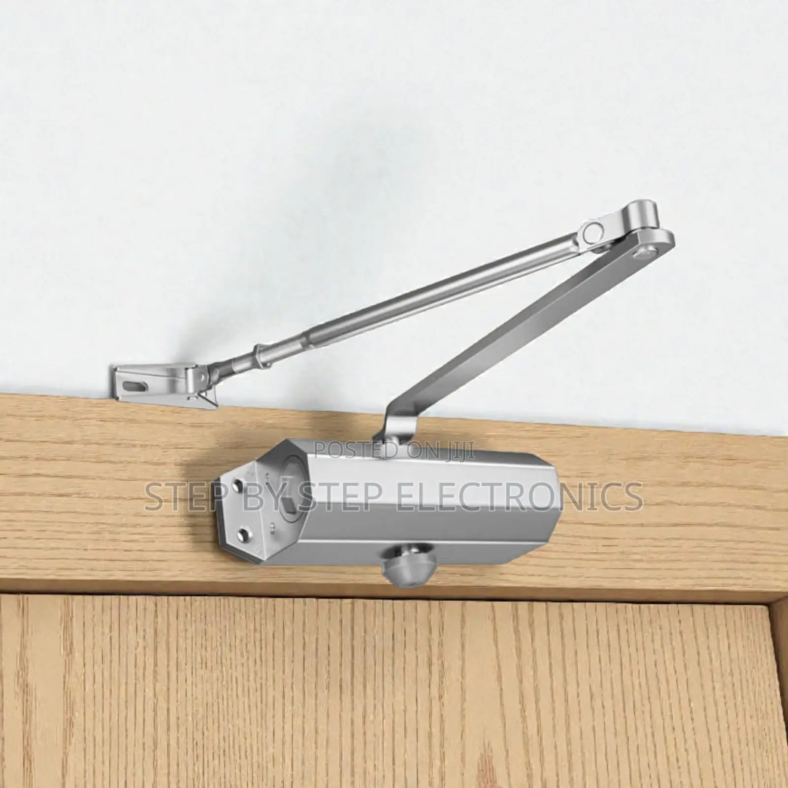 Auto Close Aluminum Door Closer 180° Maximum Opening Angle