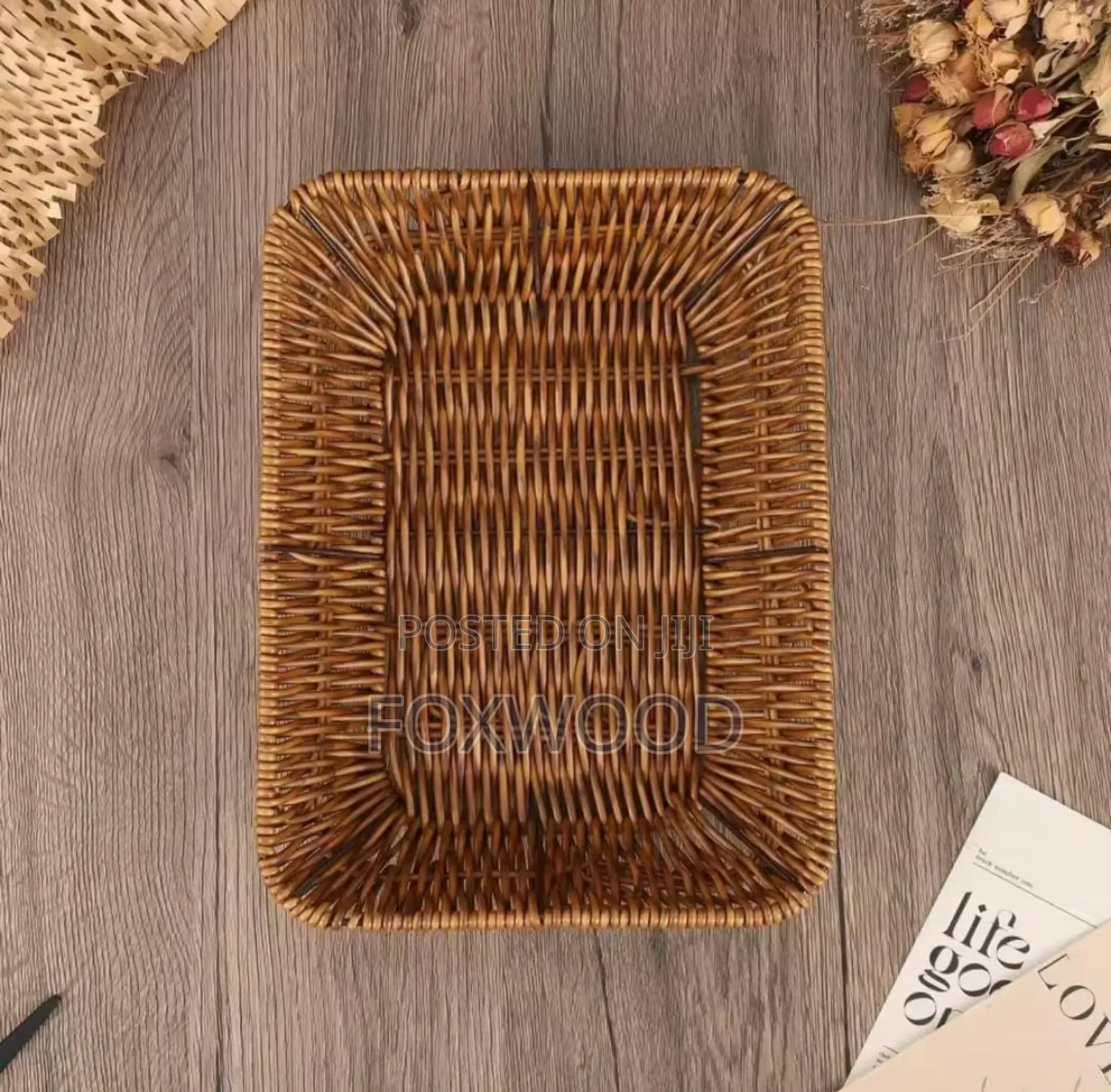 Rattan Handmade Baskets Now Available.