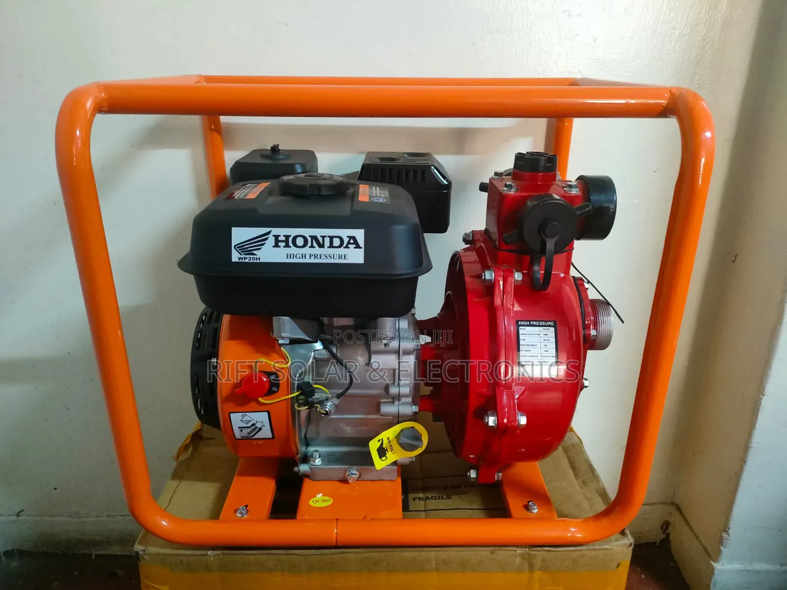 2" High Pressure Commercial Petrol Engine Water Pump