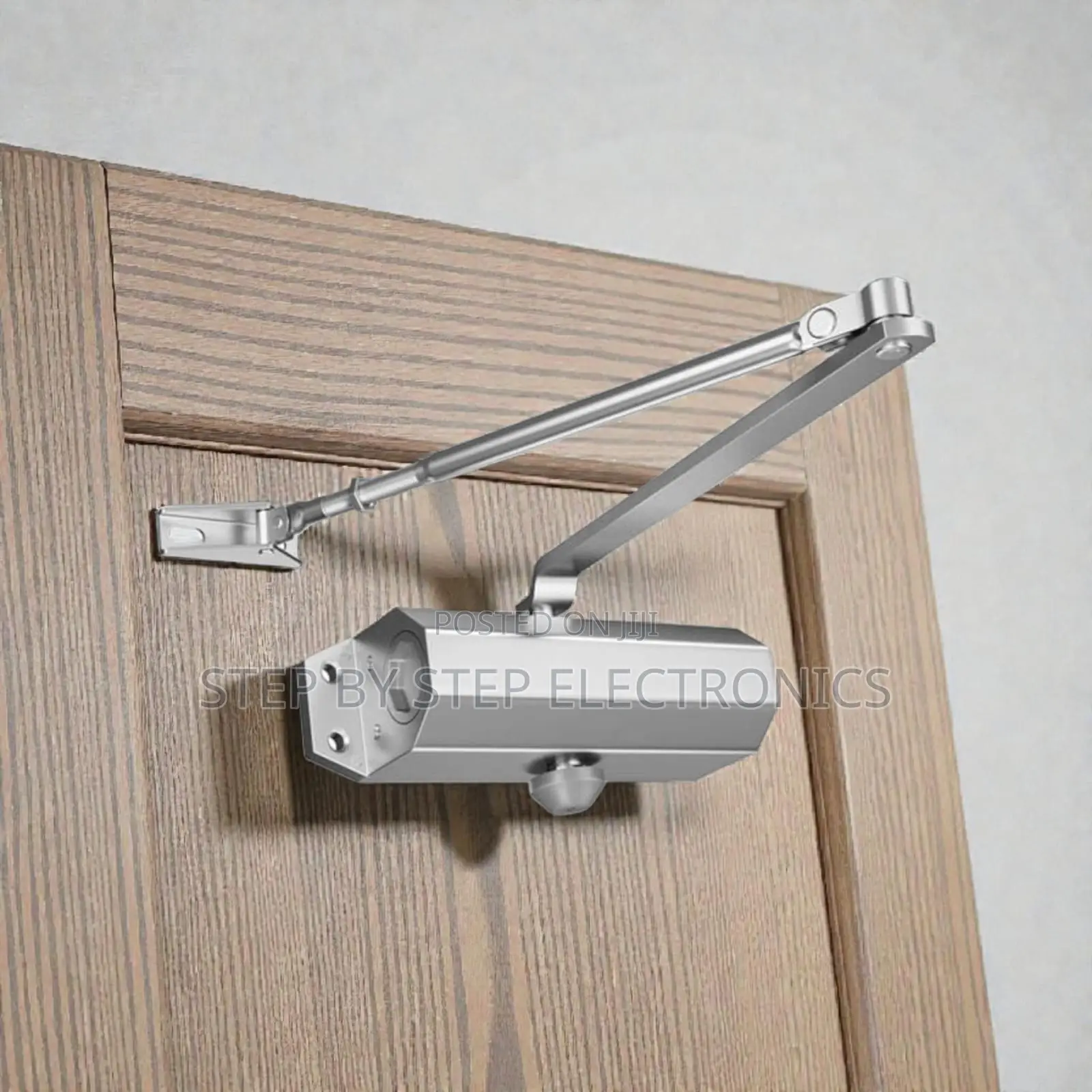 100% Brand New Aluminum Automatic Door Closing Device Silver