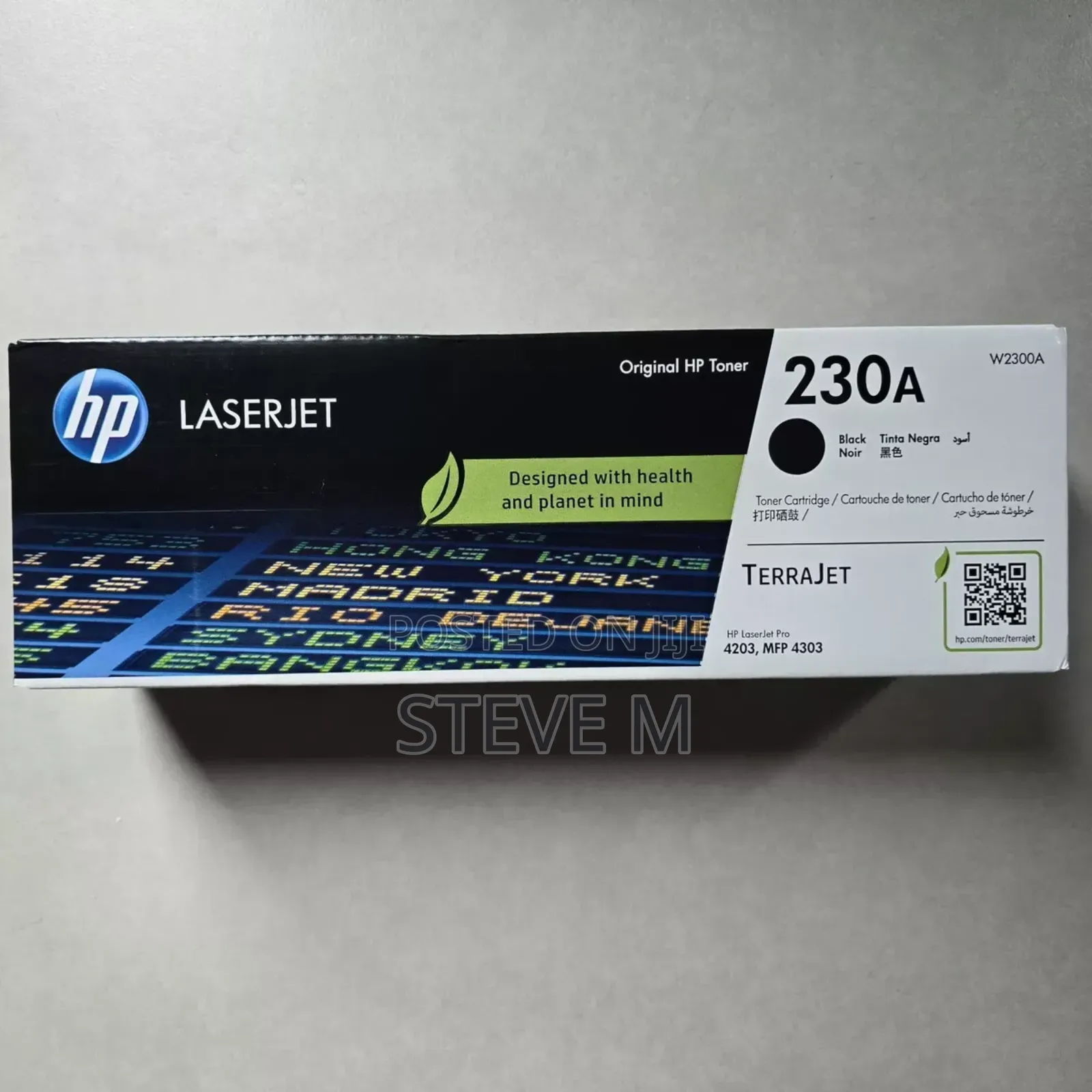 Hp Genuine Toner 230a/X Black, Cian, Magenta, Yellow