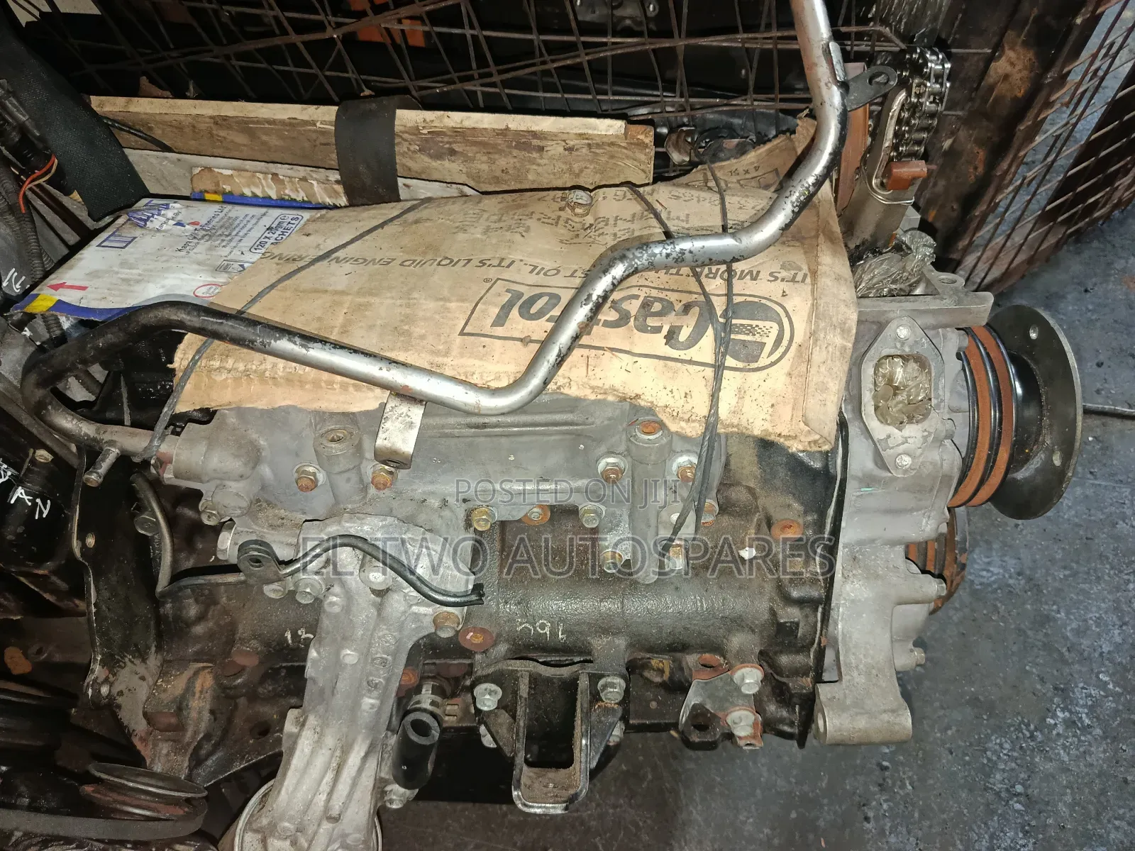 Mitsubishi Pajero 4m41 Halfengine